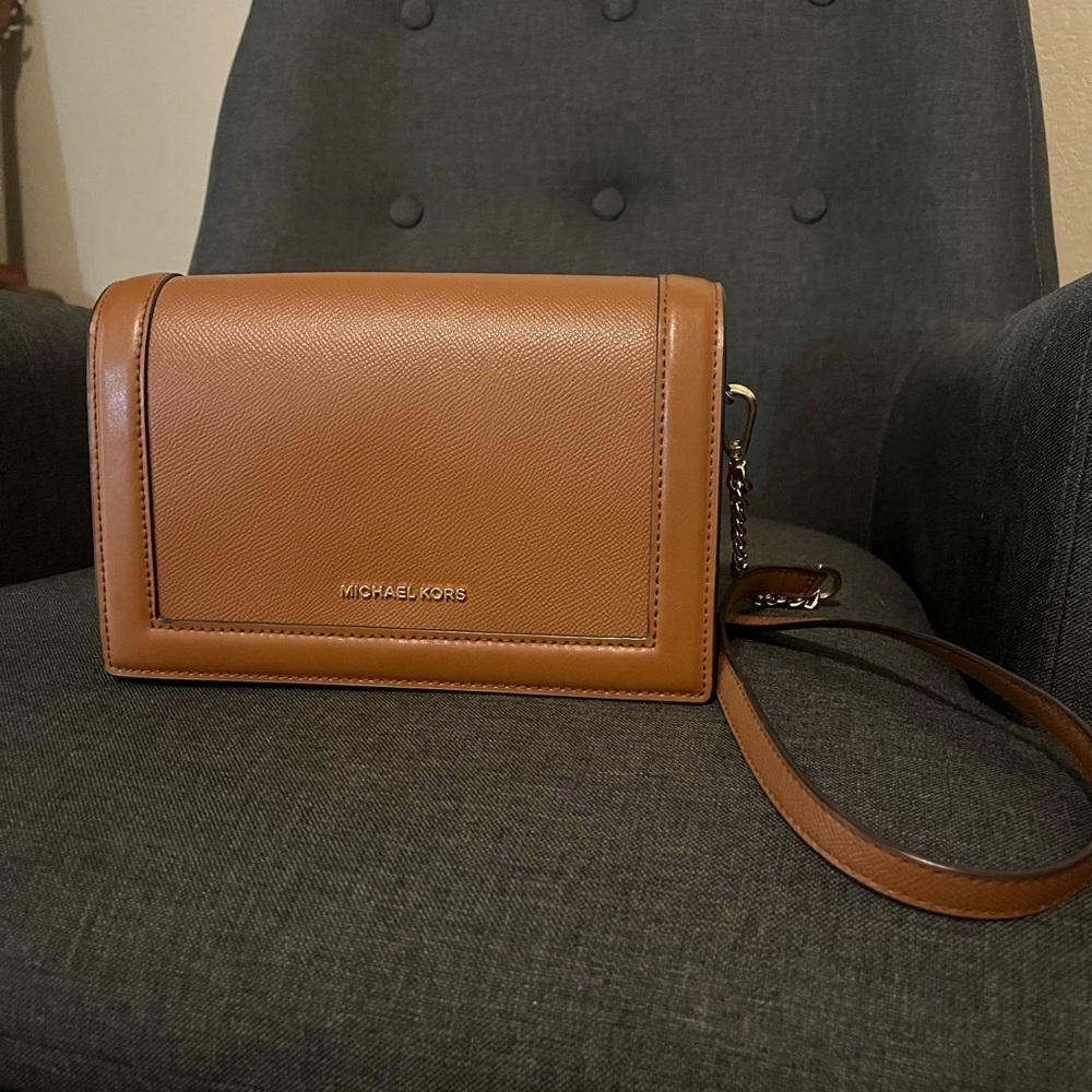MICHAEL Michael Kors Tan Crossbody Bag